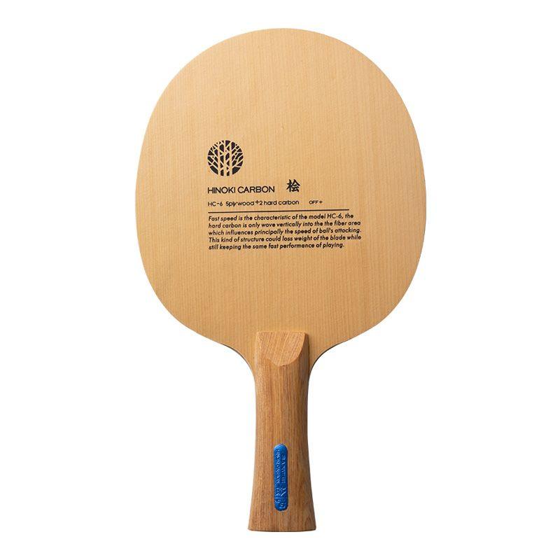 Original SANWEI HC6S Hino-Carbon Table Tennis Blade Racket (HINOKI CARBON OFF+) HC-6S Ping Pong Bat Paddle