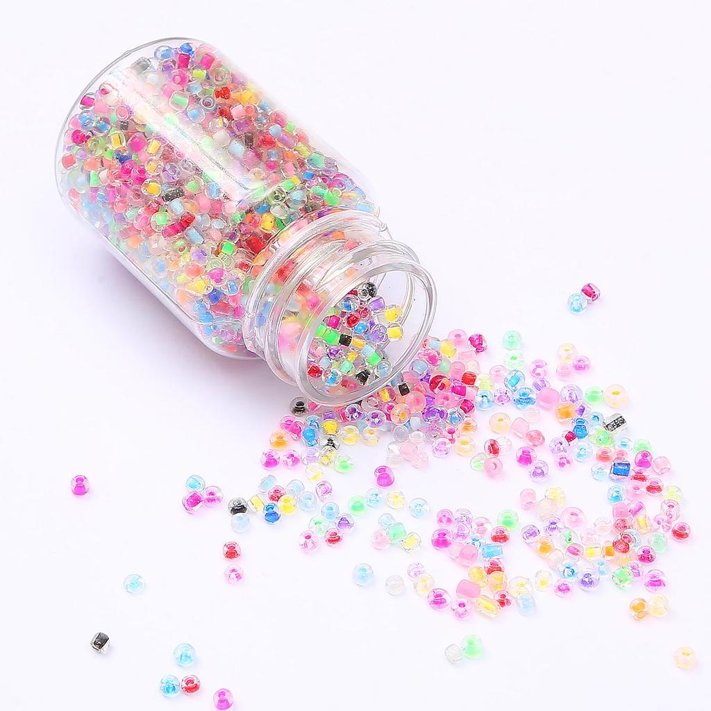 2 мм 3000 шт стеклянные бусины в бутылках для изготовления ювелирных изделий своими руками, аксессуары