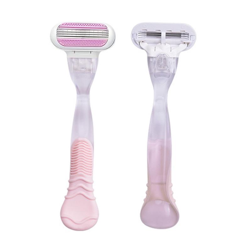 Женская бритва с тремя лезвиями и сменной головкой