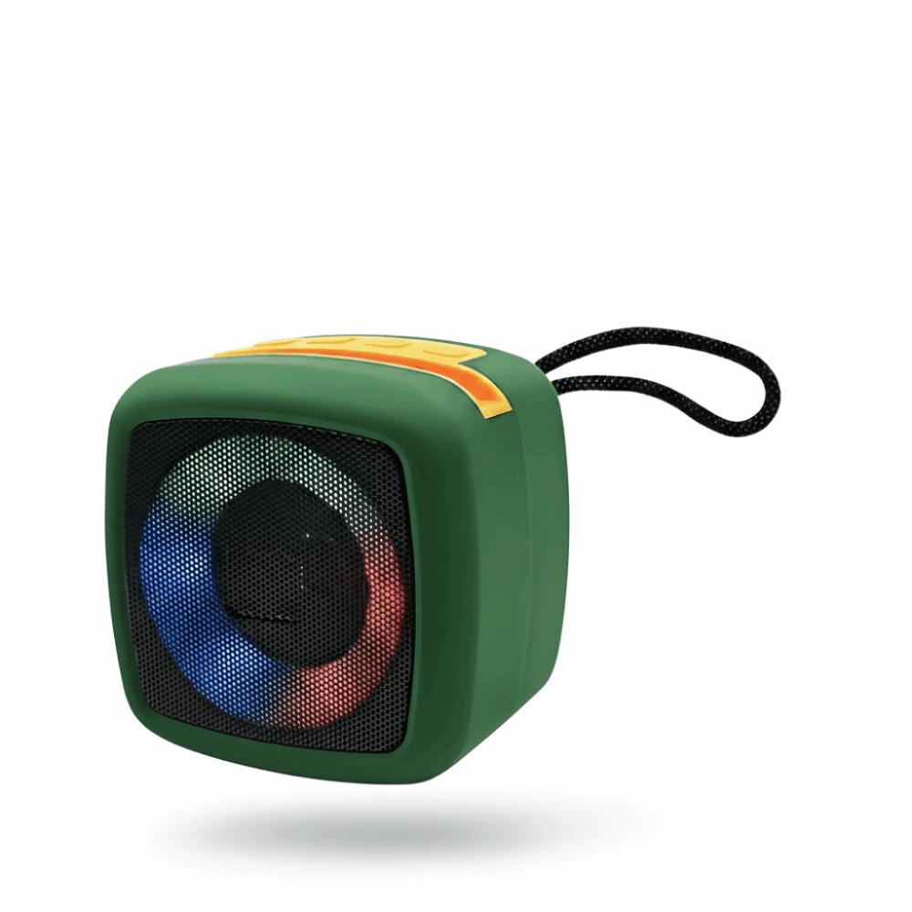 360 Stereo Sound Portable Speaker Rechargeable Battery Wireless Speakers Loudspeaker Outdoor Use
