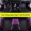 Автомобильные коврики для Chevrolet Sail 3 седан 2015 2016 2017 2018 Автомобильные подкладки для ног Ковровое покрытие Аксессуары для интерьера