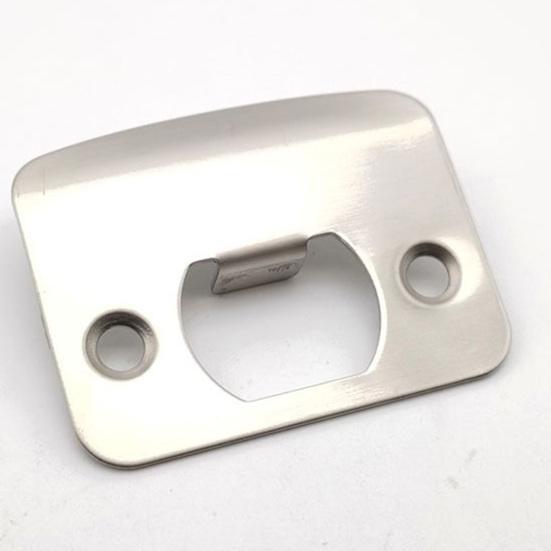 Дверной замок ответная планка с прокладкой деревянные дюбели планки дверные защелки из нержавеющей стали комплект для восстановления защелки универсальная ответная планка безопасности