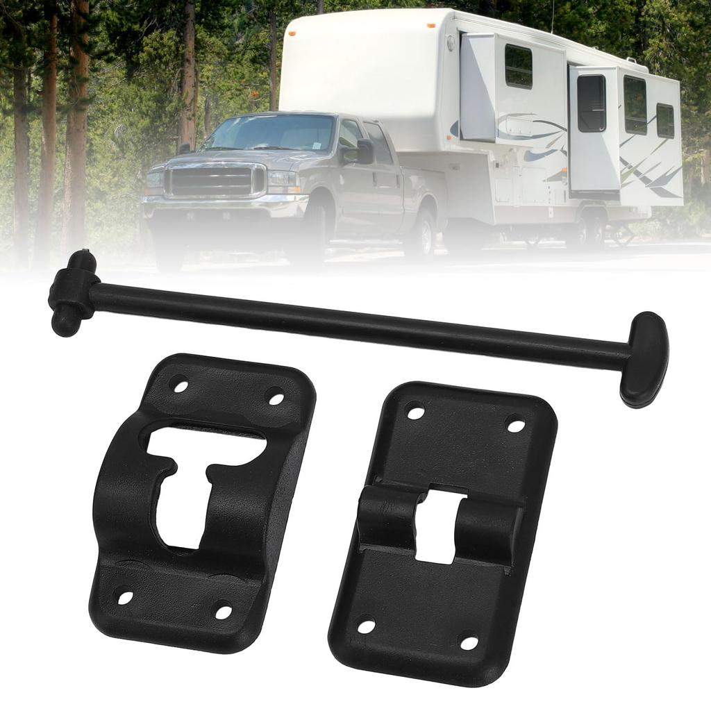 4 комплекта 6-дюймовых Т-образных ABS-фиксаторов для дверей, кронштейн-замок, держатель входной двери для автодома, кемпера, прицепа