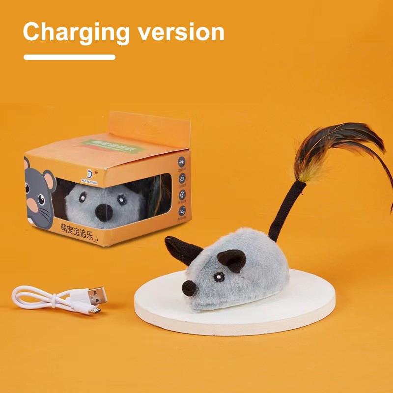 Creative Remote Control Simulated Mouse Toys Interactive Cat Toys Mouse Moving Cat Toys Funny Pet Cats Toys Pet Supplies