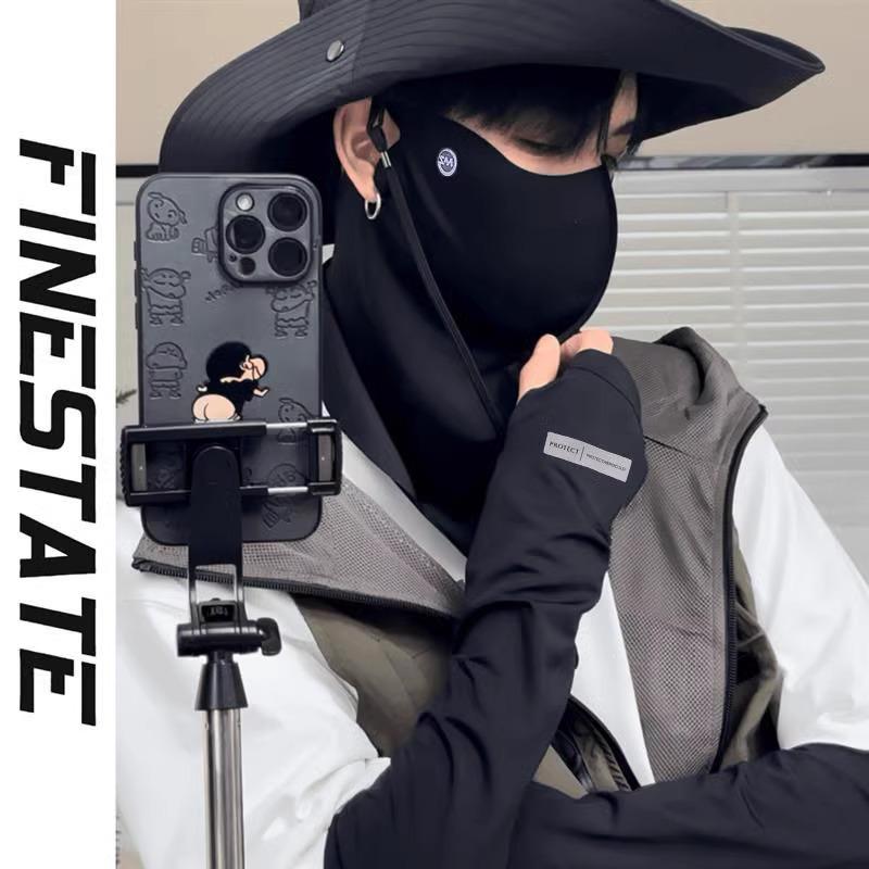 Men's 2025 UV Protection 3D Cycling Face & Neck Mask