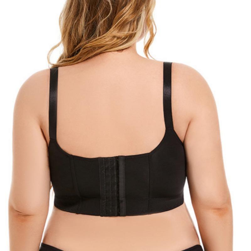 Plus Size Sexy Lingerie Push Up Full Cup Bra for Big Breasts