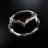 Для Mazda 3 2014-2015 2016 2024 2025 Автомобильная наклейка-логотип на передний капот Стайлинг Автомобильный кузов Задний значок багажника с изгибом Аксессуары vzcfk11