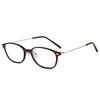 Fashion Anti-Blue Metal Glasses Optical Glasses With Myopia Flat Light Glasses Frame