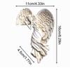 Redemption Angel Wings Pure White Ornament Hanging Decoration Door Frame Decoration Resin Decoration European Style