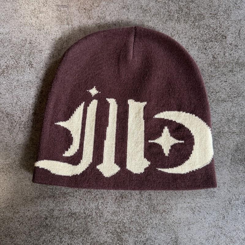 Street Style Letter Beanie Cap Unisex Knit Winter Warm Hat