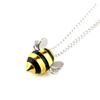 2020 Bee Shape Clavicle Chain Earring S925 Sterling  Pendant Necklace