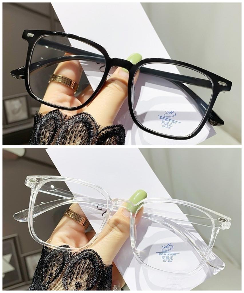 Korean Anti Blue Light Blocking Round Frame Glasses Anti-fatigue Spectacles Fashion for Men/Women Radiation Protection