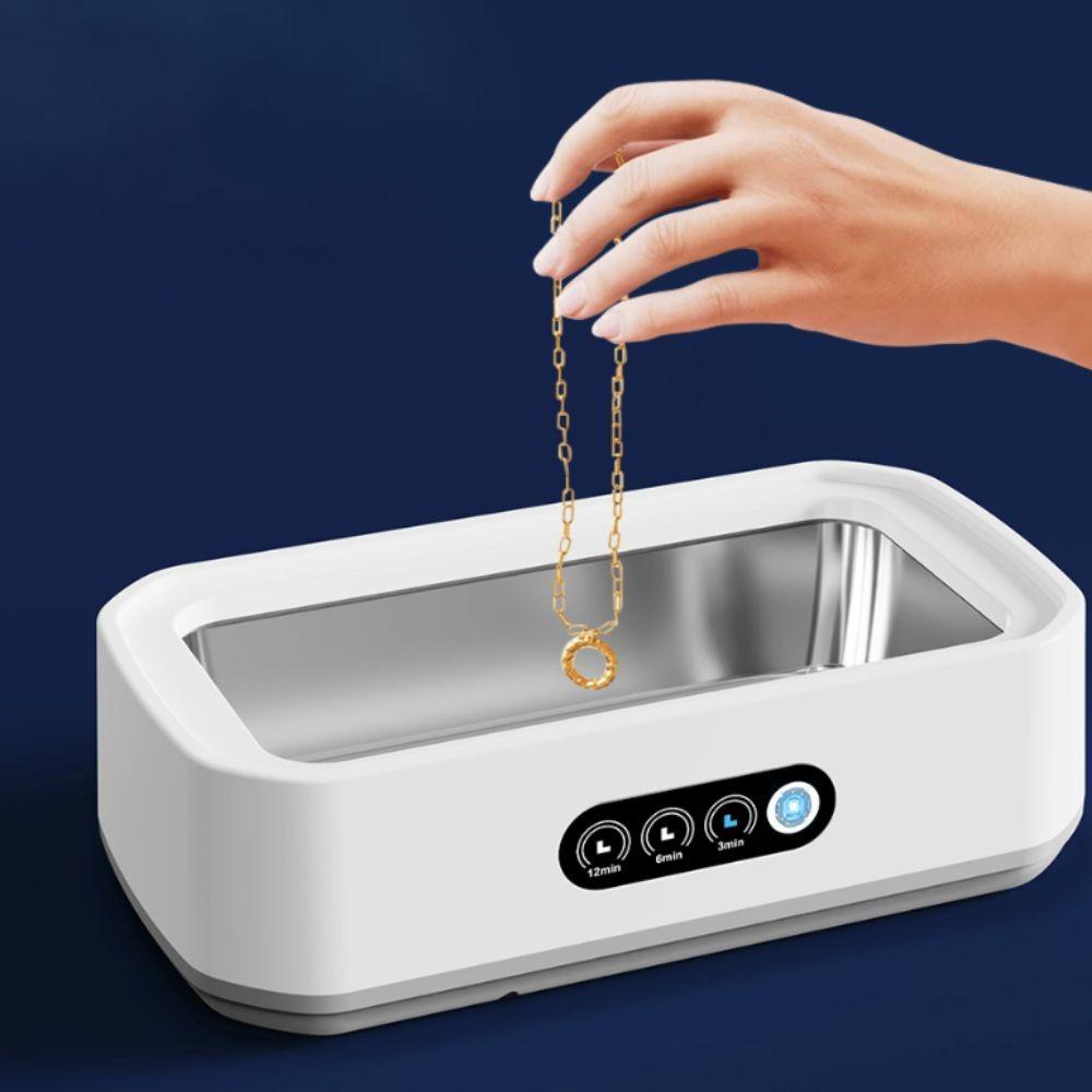 650ML Ultrasonic Eyeglass Cleaning Machine 3 Gear Braces Cleaner Dentures