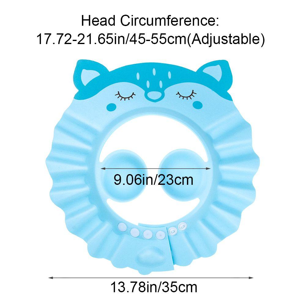 Kids Eye Protection Adjustable Portable Wash Hair Shield Baby Shower Caps Shampoo Hat Bath Visor