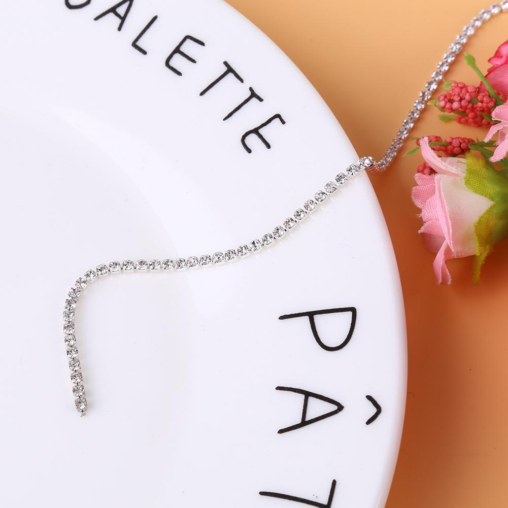 Прозрачное стекло со стразами, чашка-цепочка, ткань, ювелирные изделия, аксессуары для шитья, украшение, серебро