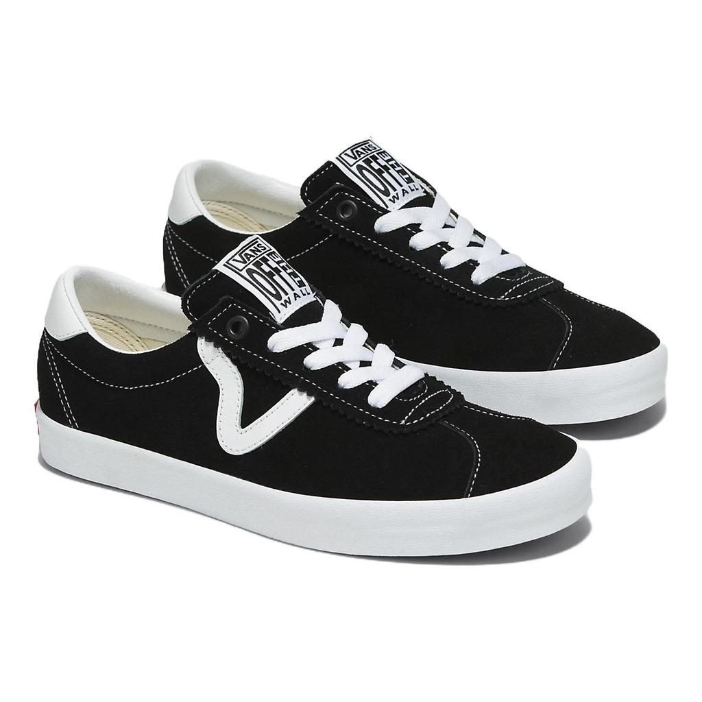 Vans Спортивные низкие черно-белые кроссовки унисекс VN000CQRBZW
