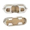 Открытый Draagbare Metalen Handwarmer Met Pouch Voor Vissen Camping Wandelen Теплый зимний мини-карман