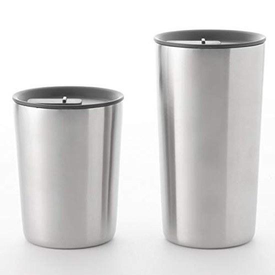 Muji Stainless Steel Tumbler Approximately 450ml