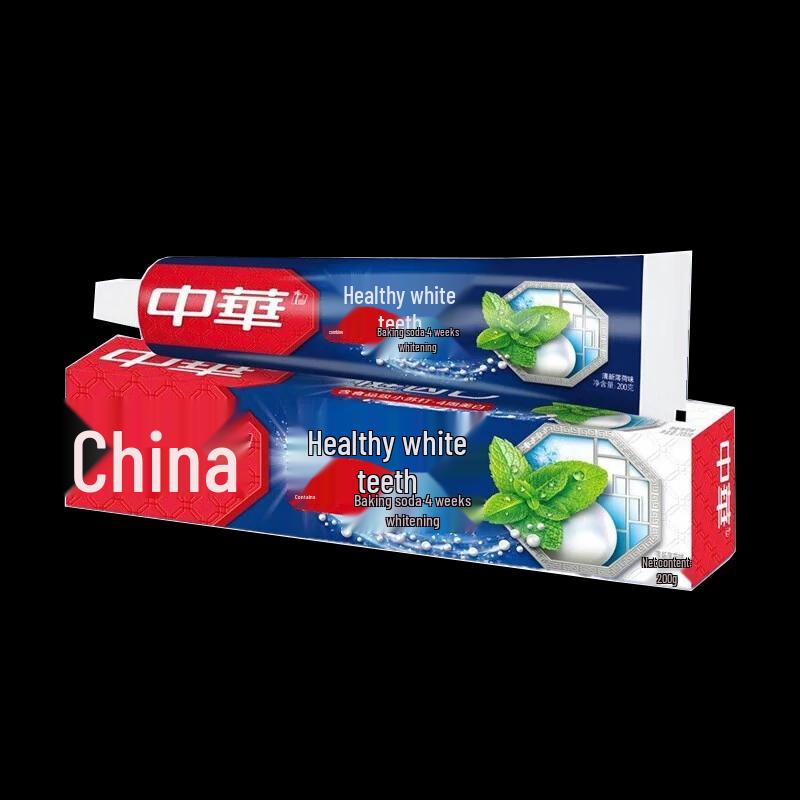 Зубная паста Zhonghua с пищевой содой и мятой для здоровых зубов