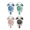 4-Inch Table Clock with Backlight Bedroom Desktop Clock Twin Bell Alarm Clock  Student Children
