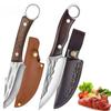 Stainless Steel Camping Hunting Knives Handmade Forged Boning Knife Meat Cleaver Kitchen Knife Fish Knife Cooking Knife