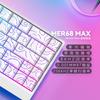 Carotmas Mercury68 Magnetic Switch Mechanical Keyboard 8000Hz Rapid Trigger 0.004mm Hall Effect 68 Keys Gaming Keyboards Gift