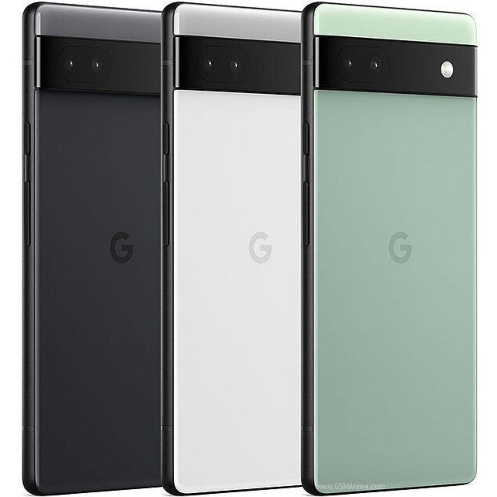 Восстановленный Google Pixel 6a Оригинальный 6 ГБ ОЗУ 128 ГБ ПЗУ 6,1" Разблокированный смартфон