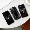 Черный Чехол-Накладка с Готическим Крестом C-Cool для Samsung Galaxy A91,80,73,72 ,71,53,52,32 ,31,22,21s,20, Мягкий Черный Чехол