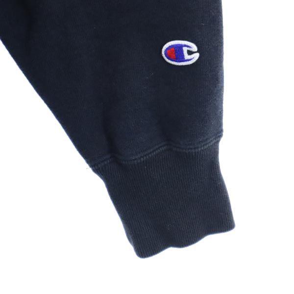Champion Мужские толстовки с длинным рукавом, вышивка логотипа Replica Reverse Weave, однотонные синие, б/у