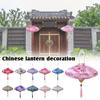 Japanese Style Retro Hanging Lantern Satin Silk Palace Lantern Restaurant Pub Chinese Traditional Festival Wedding Party Decor