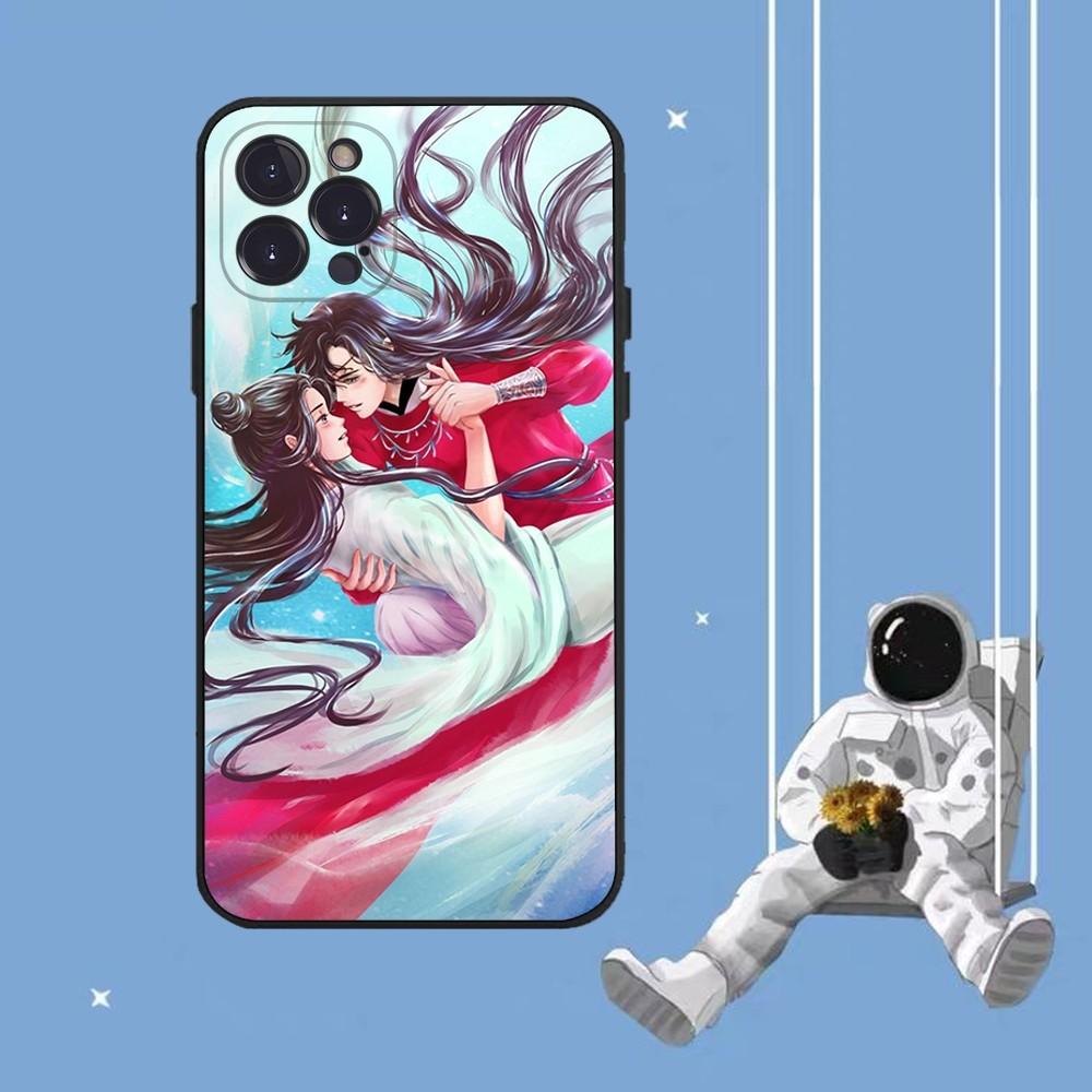 Tian Guan Ci Fu Phone Case For iPhone 14 11 12 13 Mini Pro XS Max Cover 6 7 8 Plus X XR SE 2020 Funda Shell