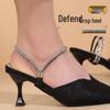 Adjustable High Heel Straps: Secure Non-Binding Shoe Straps To Prevent Heel Slippage