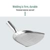 ONYLM Stainless Steel Wooden Handle Round Spatula