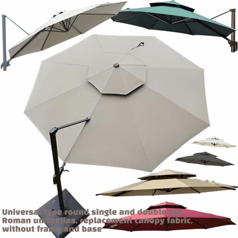 High Quality Patio Umbrella Round Outdoor Parasol Nordic Beach Umbrella  Balcony