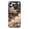 Мягкий прозрачный чехол из ТПУ для телефона iPhone 17 Air 16E 16 11 15 14 Pro MAX 12 13 7 8 Plus SE Пасхальный чехол Луна Облако Комиксный стиль
