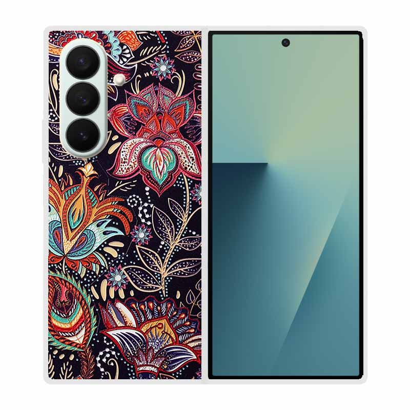 For Samsung Galaxy Z Fold 7 Case Transparent Plastic Hard Back Cover Coque For Samsung Galaxy Z Fold7 5G Phone Case Cover ZFold7