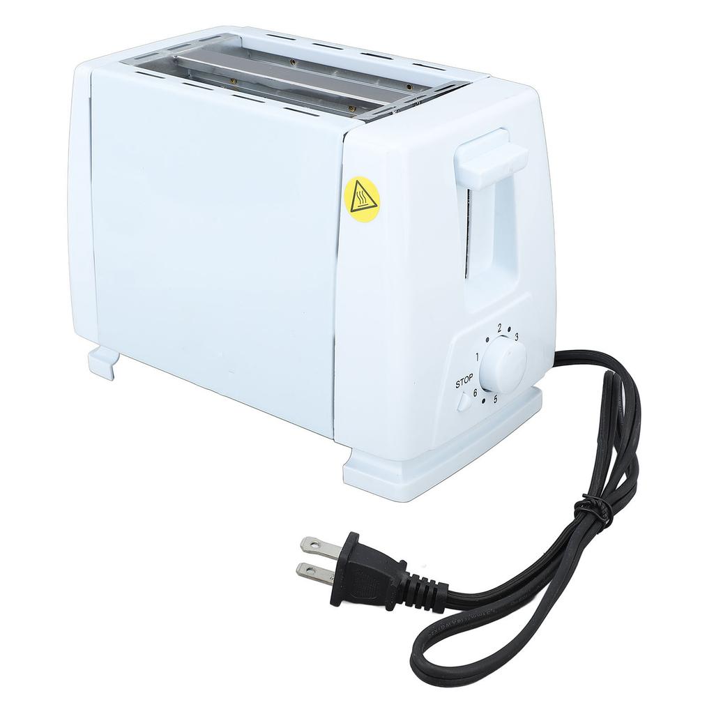 Тостер на 2 ломтика Машина Тостер для хлеба из нержавеющей стали с 6 температурными режимами для вафель и бейглов