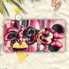 1pc Stylish Minnie Polyester Beach Towel, 2D Printed, Year-Round Use, Lightweight/Quick-Drying/Soft, Ideal for Beach/Camp