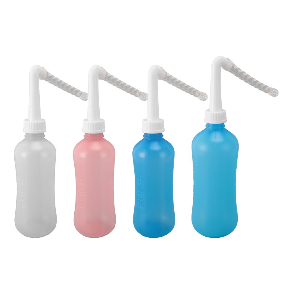 Neti Pot Sinus Rinse Bottle Silicone ABS Manual Nose Wash Cleaner Nasal Irrigation Bottle for Adults