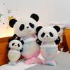 Mermaid Turned Panda Plush Toy Cute Cartoon Girl Children Birthday Gift Dolls