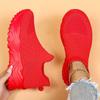 Спортивная женская обувь больших размеров, дышащие носки Flyknit, туфли на одной ноге, лоферы со стременами