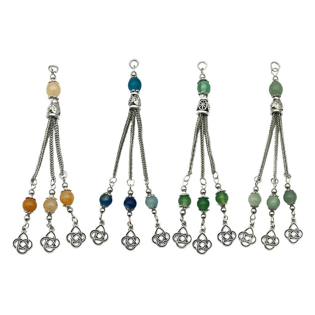 4 шт. портативные кисточки-подвески, ювелирные аксессуары из прочного сплава, модный аксессуар для повседневной носки и культурных мероприятий