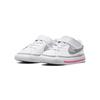 Nike Кроссовки Court Legacy Low для малышей Белые Розовые Младенцы и Малыши DA5382-111