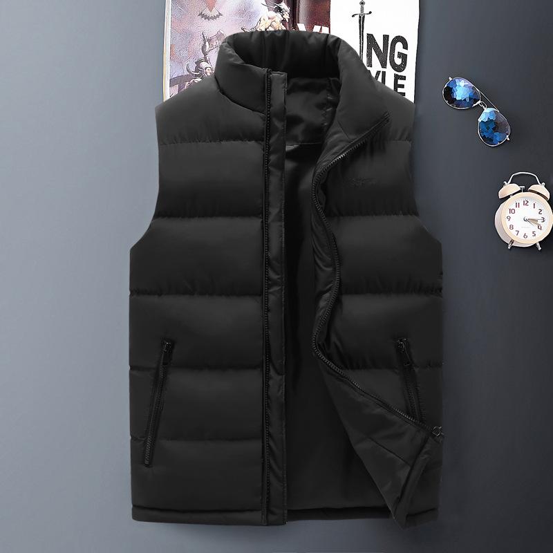 Мужской жилет осенне-зимний толстый хлопковый жилет мужской корейской версии для отдыха прилива