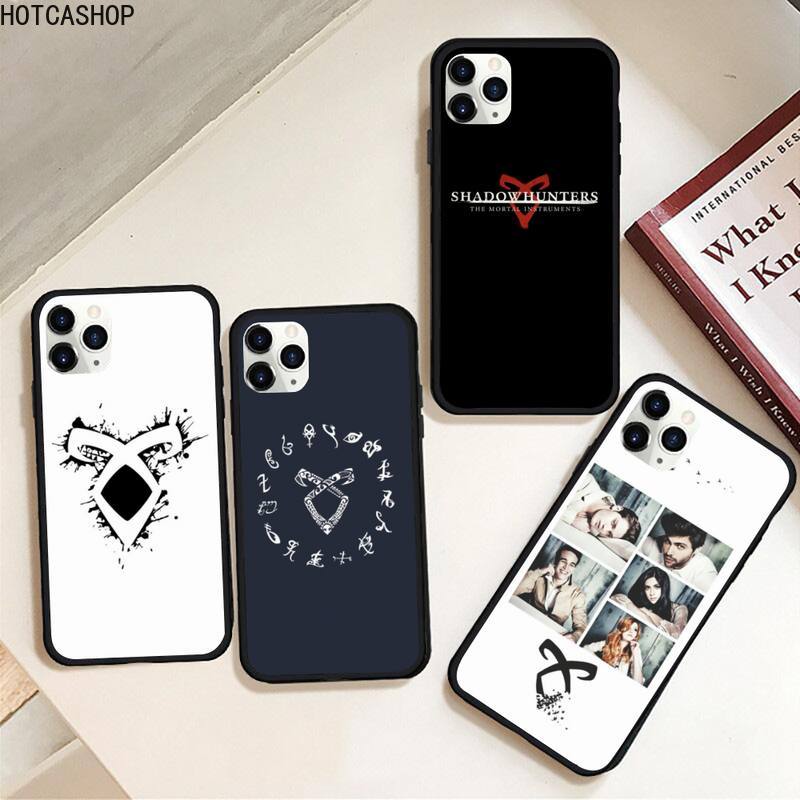 Резиновый чехол для телефона «Сумеречные охотники» из сериала ТВ для iPhone 12 pro max mini 11 pro XS MAX 8 7 6 6S Plus X 5S SE 2020 XR