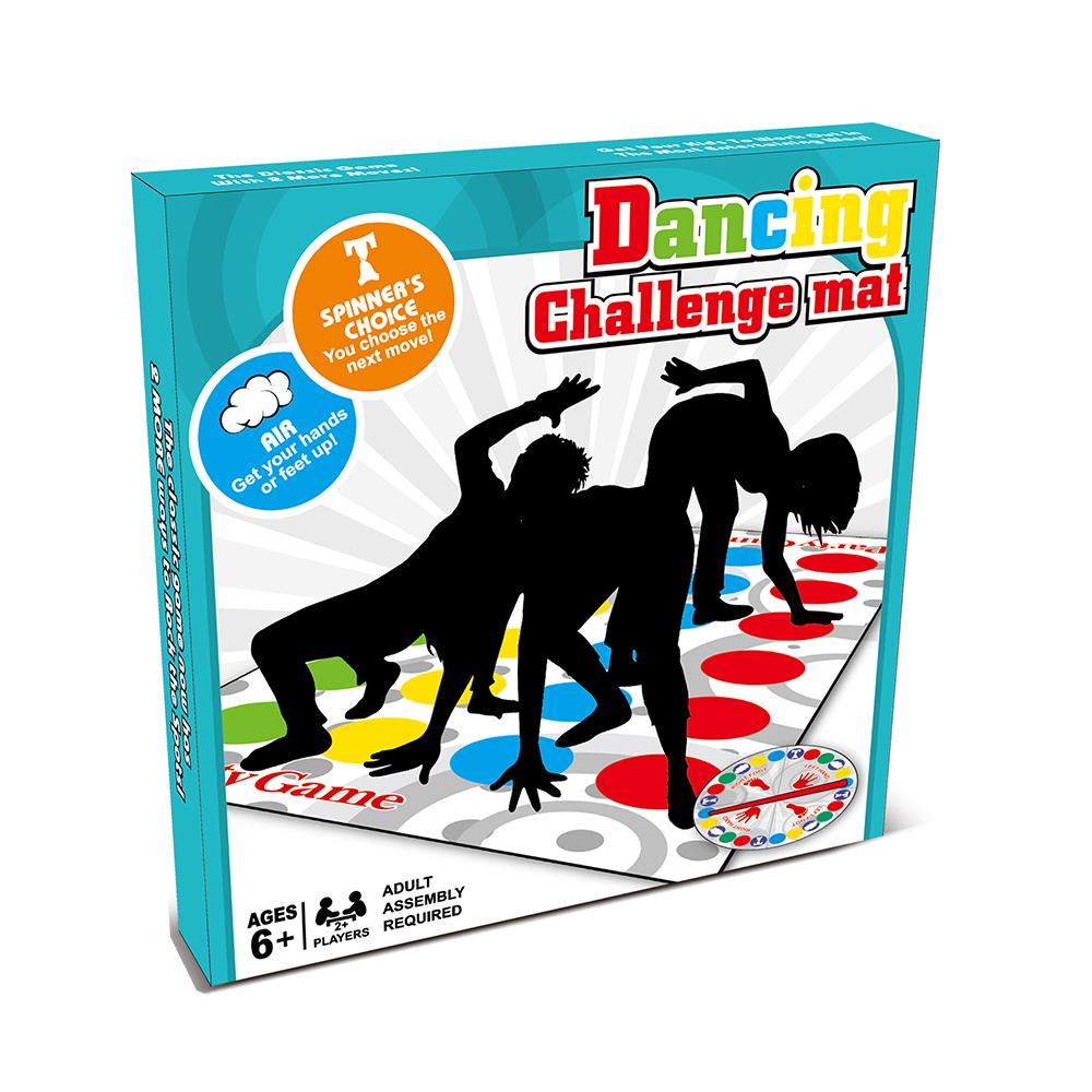 Семейная игра Твистер Игры Игрушки для помещений и улицы Игра Скручивание тела для детей Взрослые Спорт Интерактивная группа Помощь