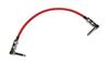 Canare GS-6 Patch Cable, 30cm, L-L Type, Red, 1 Cable