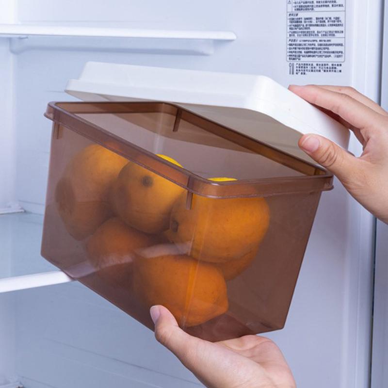 Тост из хлеба Контейнер для хранения хрустящих продуктов в холодильнике Кухонный пластиковый контейнер для пищевых продуктов