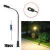 LED Street Lights Warm White For Model Making-42mm-Suitable For N, TT Gauge