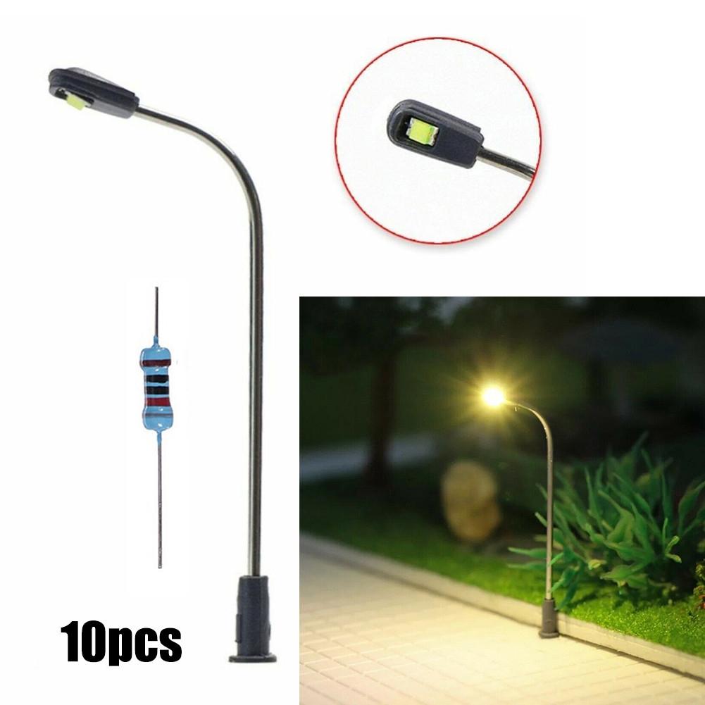 LED Street Lights Warm White For Model Making-42mm-Suitable For N, TT Gauge